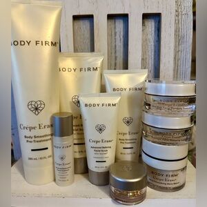 BODY FIRM Crepe Erase Advanced Bundle Lot Total 9x Pieces Not Sealed/But Unused